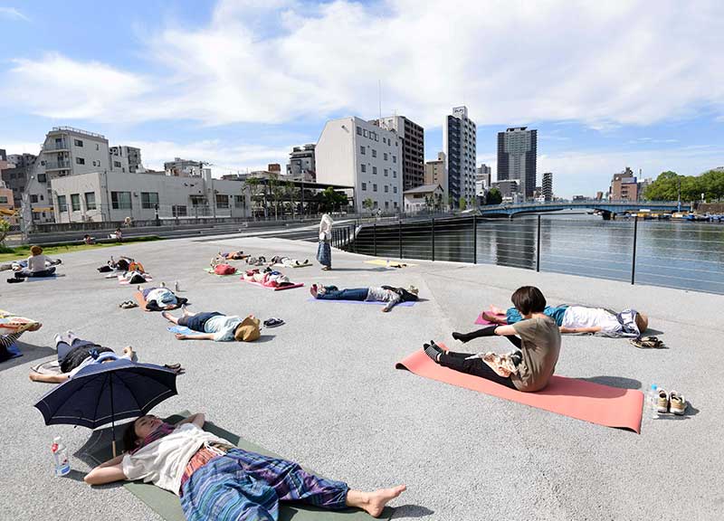 木津川遊歩空間「トコトコダンダン」