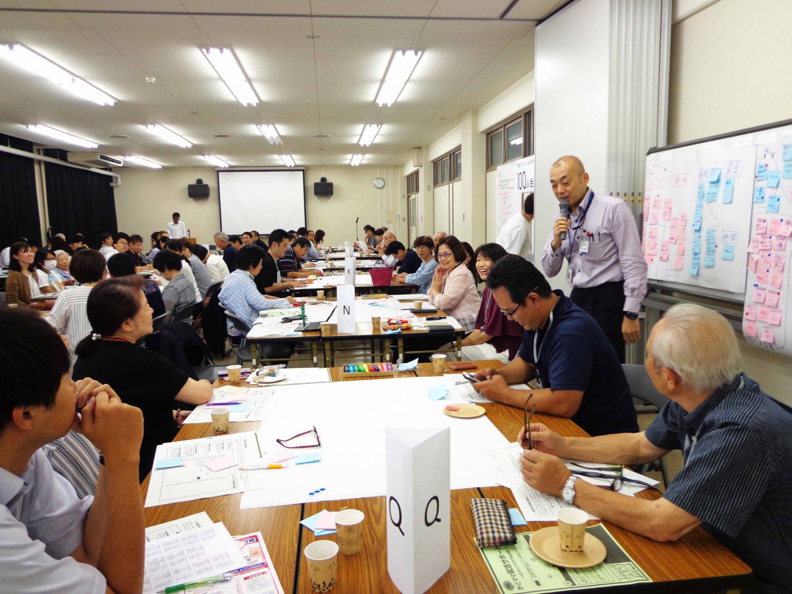 門真市民プラザ教育センターにて「門真市文化芸術推進基本計画」100人会議を開催